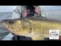Video Thumbnail for 360° trophy walleye on ultralight & drop shot rig