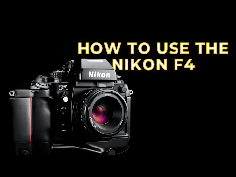 How to use the Nikon f4 film camera | complete guide