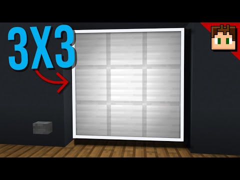 The EASY 3X3 PISTON DOOR! [Minecraft Bedrock 1.21] Tutorial