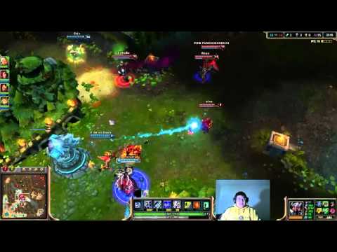 Scarra plays Mordekaiser vs Nidalee mid lane