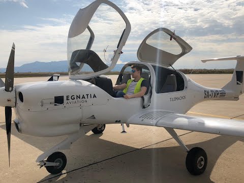 First ever flying lesson✈