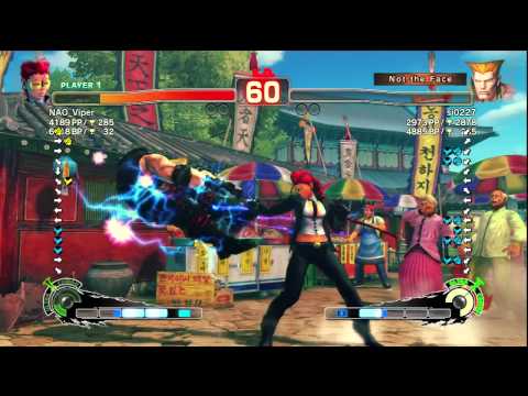 NAO [C. Viper] vs. si0227 [Guile] | SSF4 Arcade Edition