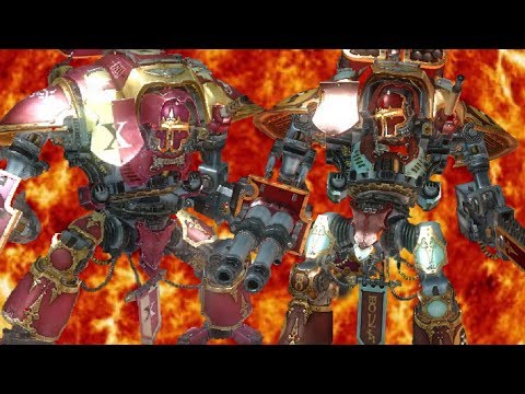 Daily Events with Simple Challenges Freeblade Imperial Knight Warhammer 40k | Indoor Man Gaming