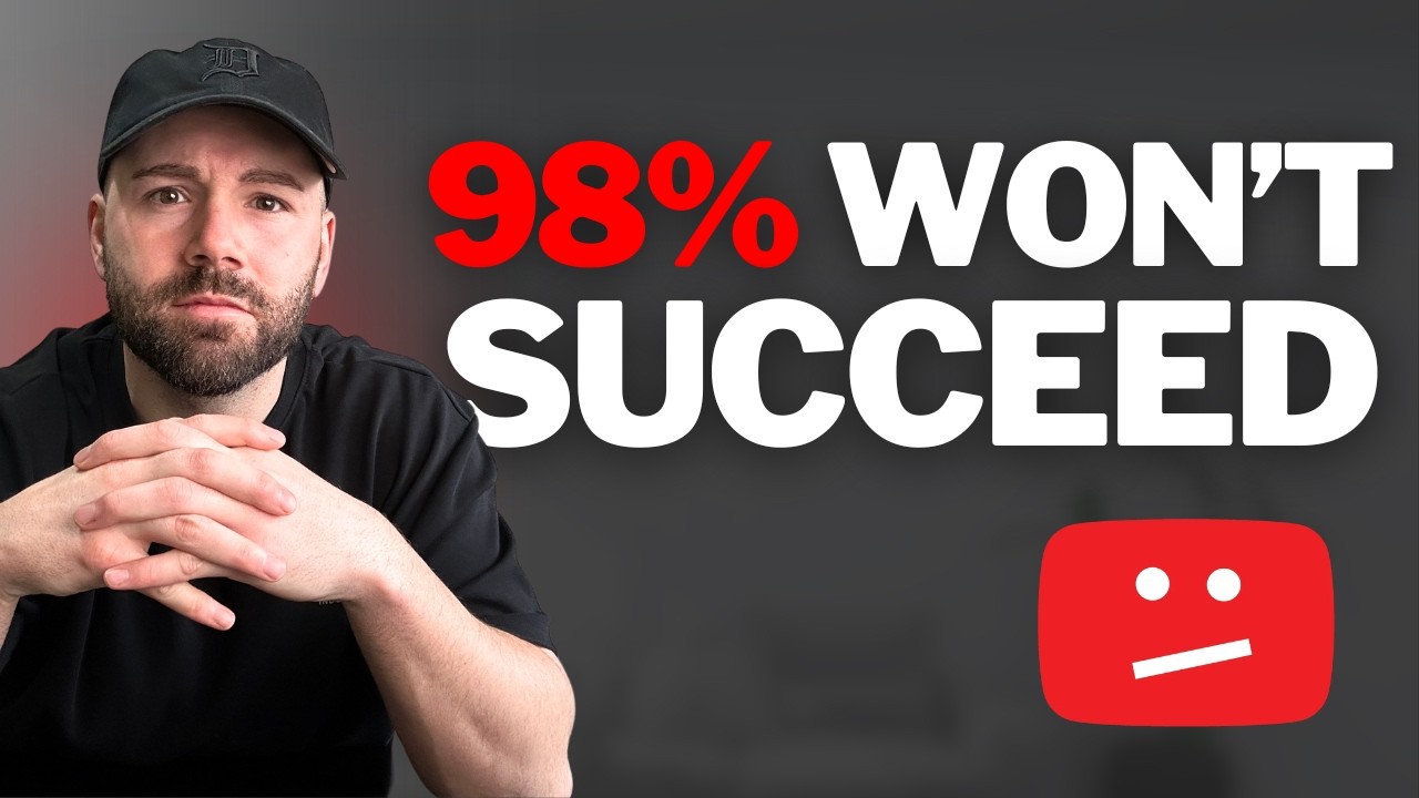 98% of small YouTubers will fail… this is why