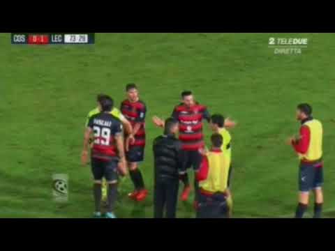 Il gol decisivo di Andrea Saraniti in Cosenza-LECCE 0 a 1 del 19 marzo 2018