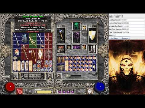 Diablo 2  - 500 Ancient Tunnels Runs