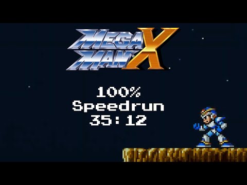 Mega Man X 100% Speedrun in 35:12