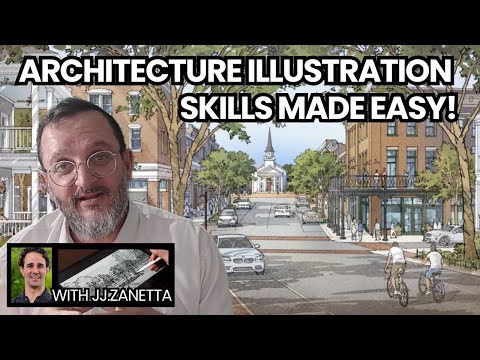 architecture Illustration skills made easy