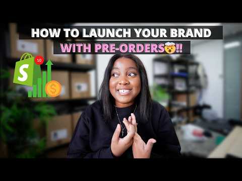 Pre Order Marketing Strategy That ACTUALLY Works! | Pre Order Method Clothing Brand