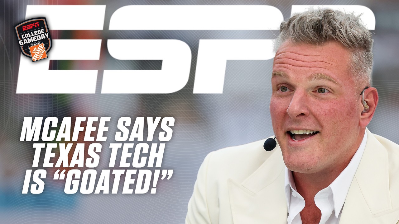 Pat McAfee welcomes GameDay to TEXAS TECH 🔥 'This will be GOATED' 🐐 | College GameDay