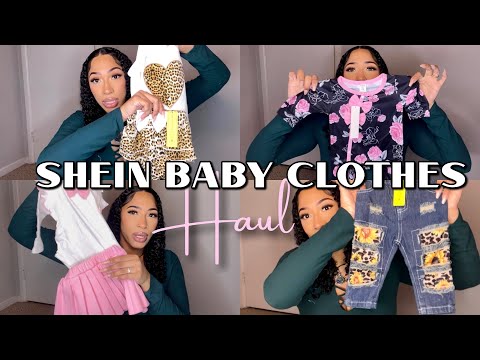 Shein Baby Clothes Haul | cute baby girl clothes haul