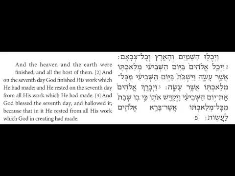 Sefer Bereshit - Parashat Bereshit