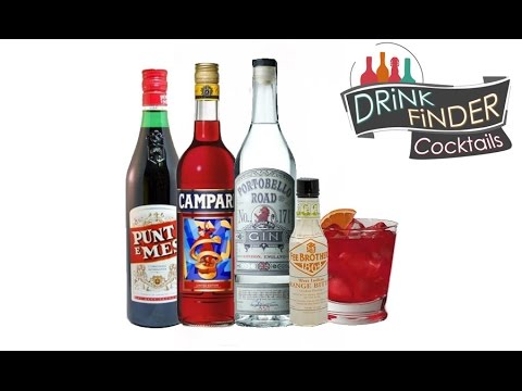 Drinkfinder's Cocktails - Negroni Tutorial