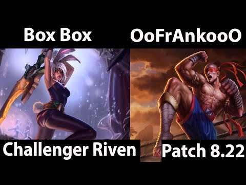 [ Box Box ] Riven vs Leesin [ OoFrAnkooO  ] Jungle  - PRESEASON FUN WOO