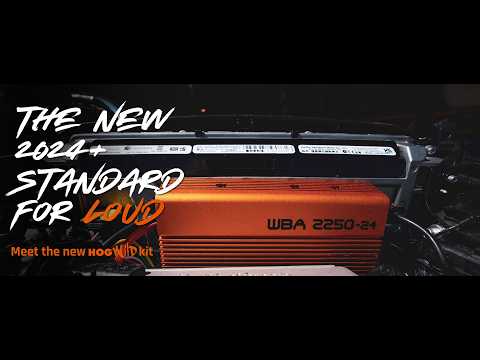 Meet the NEW Amp & Speaker kit for 2024+ Harley Davidson's from Wild Boar Audio