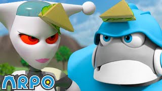 ARPO vs Nannybot - Battle of the Bots!!! | BEST OF ARPO THE ROBOT! | Funny Kids Cartoons