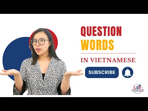 QUESTION WORDS | LEARN VIETNAMESE WITH LSV | BEGINNER