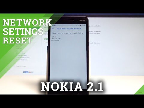 How to Reset Network Settings on NOKIA 2.1 - Restore Network Configuration