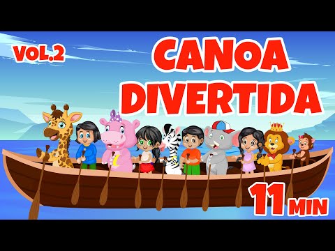 Canoa Divertida Vol.2 - Giramille 11 min | Desenho Animado Musical