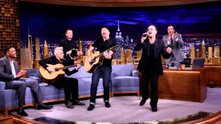 U2 sings Ordinary Love (Acoustic) for Jimmy Fallon at The Tonight Show