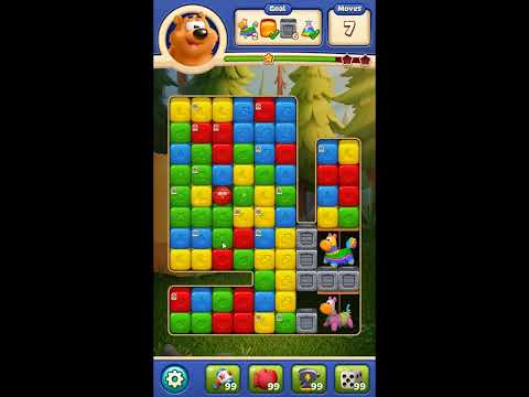 Toon Blast Level 7756 - NO BOOSTERS 🐻🐺🐱 | SKILLGAMING ✔️