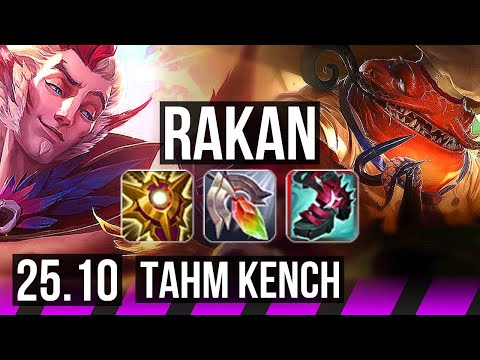 RAKAN & Jhin vs TAHM KENCH & Senna (SUP) | 1/2/22 | EUW Challenger | 25.10