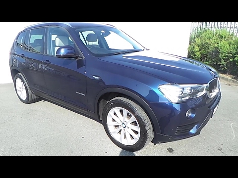 BMW x3 xdrive blue