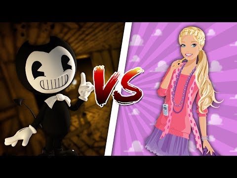 BARBIE VS BENDY ! GIRLS VS BOYS! Minecraft Little Kelly