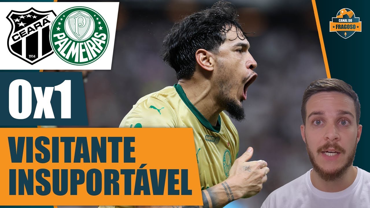 VISITANTE CHATO! CEARÁ 0 X 1 PALMEIRAS PELA COPA DO BRASIL