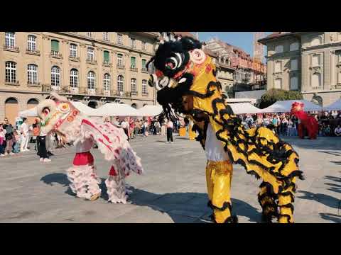 Löwentanz in Bern | Meeting China 2023