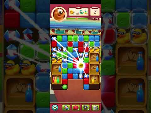 Toon Blast Level 7911 - No Boosters