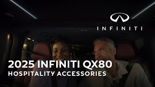Infiniti 2025 QX80 Luxury SUV Chapter 3: Hospitality Accessories