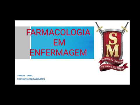 Farmacologia - Aula 1