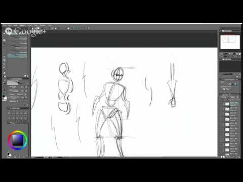 Figure Drawing Lesson