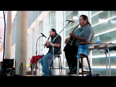 Aaron White/Anthony Wakeman Native American Flute and Guitar music.