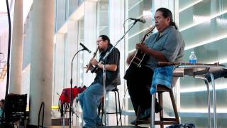 Aaron White/Anthony Wakeman Native American Flute and Guitar music.