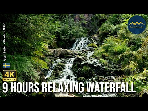 Relaxing Waterfall Sounds - Calming Ambience