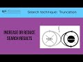 How to search effectively in the research process week 1