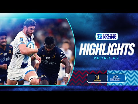 HIGHLIGHTS | HIGHLANDERS v BLUES | Super Rugby Pacific 2025 | Round 2