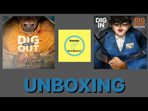Dig Your Way Out and Dig In Expansion - UNBOXING