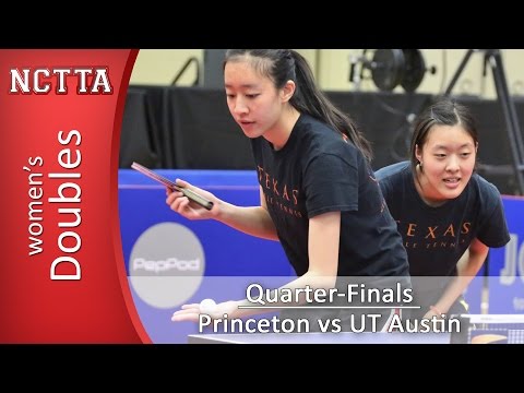 2015 TMS NCTTA Nationals: Women's Doubles QF - Princeton vs UT Austin