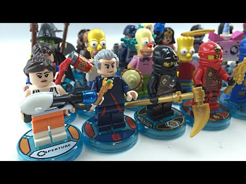 LEGO Dimensions Collection: ALL Minifigures up to Wave 2!