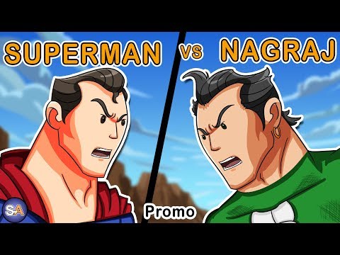 Nagraj vs Superman Promo - Superheroes Fight [ Hindi Spoof ]