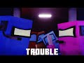 “Trouble” Among Us Minecraft Music Video (Song By HalaCG)