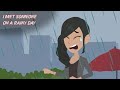 I Met Someone On A Rainy Day | Animated Horror Story In Hindi