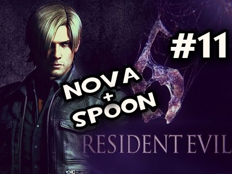 Resident Evil 6: Leons Campaign w/Nova & Sp00n Co-op Ep.11: THE LAB
