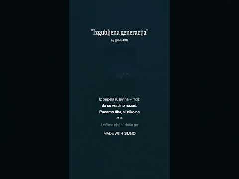 Izgubljena generacija  - aigenerated