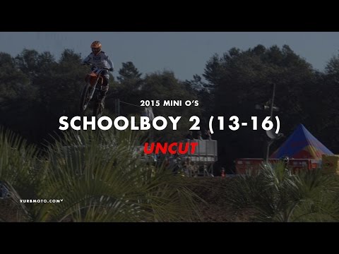 2015 Mini O's: Schoolboy 2 (13-16) Uncut - vurbmoto