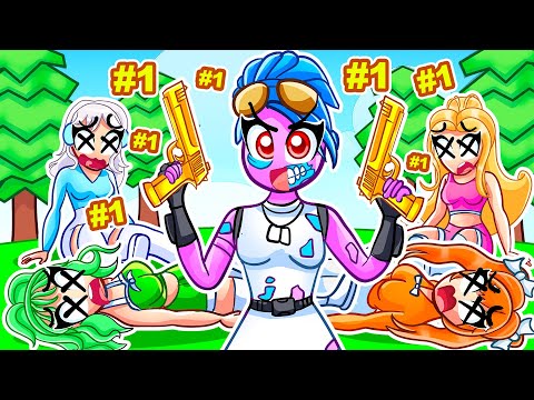 Pretending To Be The #1 Fortnite Player To Troll MY CRAZY FAN GIRLS...