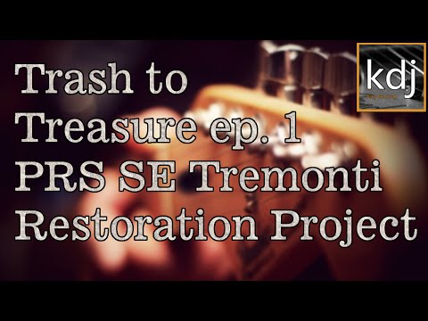 Trash To Treasure ep. 1 - Restoring a PRS SE Tremonti | Project Overview